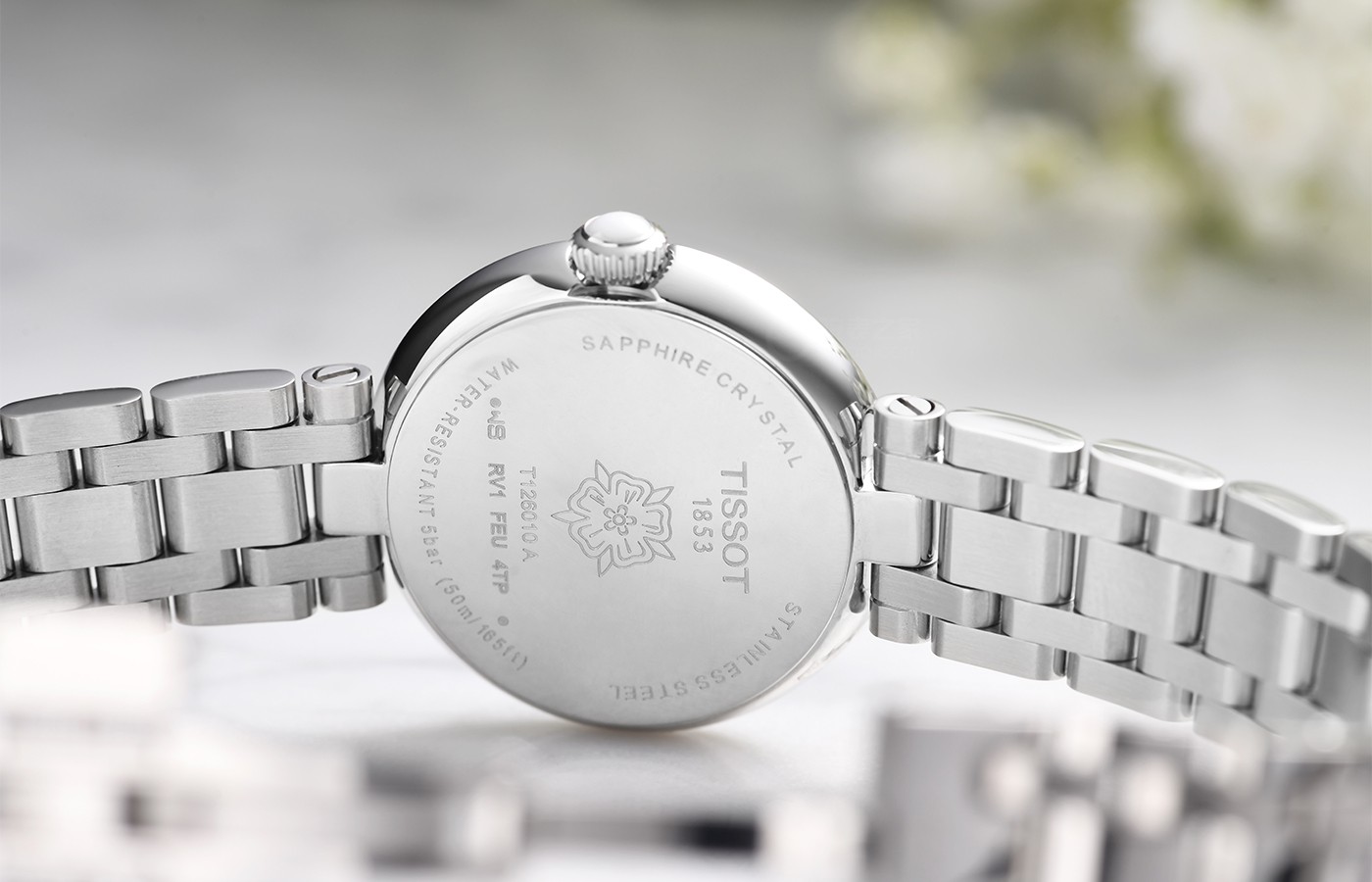 天梭小美人系列淡蓝款腕表，让你的520更加浪漫！（图）